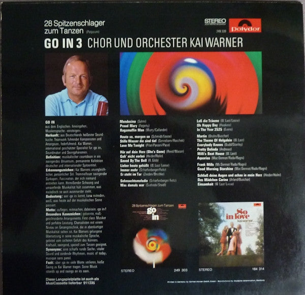 Kai Warner - Go In Folge 3 - 28 Spitzenschlager Zum Tanzen (LP) 49742 Vinyl LP Goede Staat