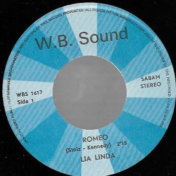 Lia Linda / Soul To Soul Orchestra - Romeo 17249 Vinyl Singles Goede Staat