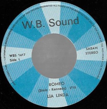 Lia Linda / Soul To Soul Orchestra - Romeo 17249 Vinyl Singles Goede Staat