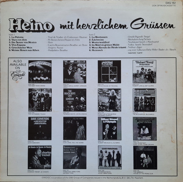 Heino - Mit Herzlichen Grussen (LP) 43397 Vinyl LP Goede Staat