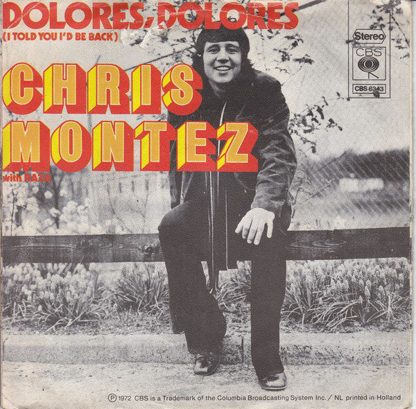 Chris Montez with Raza - When Your Heart Is Full Of Love 34720 (B) Vinyl Singles Goede Staat