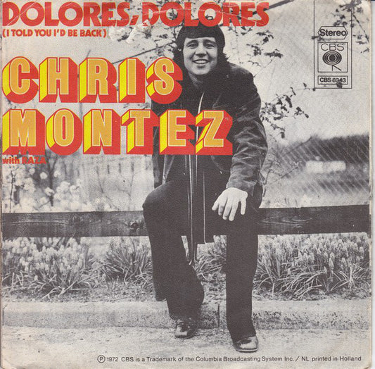 Chris Montez with Raza - When Your Heart Is Full Of Love 34720 (B) Vinyl Singles Goede Staat