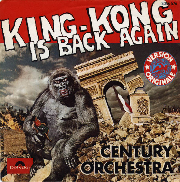 Century orchestra - King-kong is back again 06335 Vinyl Singles Goede Staat