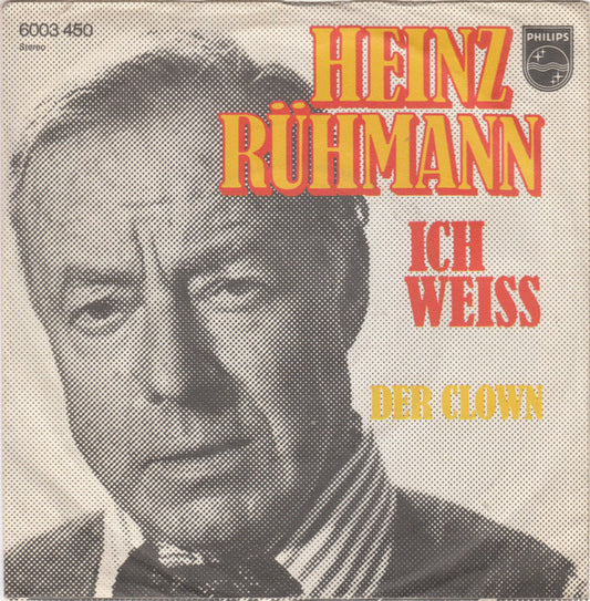 Heinz Rühmann - Ich Weiß 12064 Vinyl Singles Goede Staat