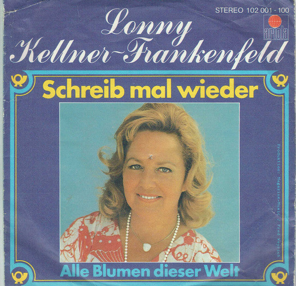 Lonny Kellner - Schreib Mal Wieder 21328 Vinyl Singles Goede Staat