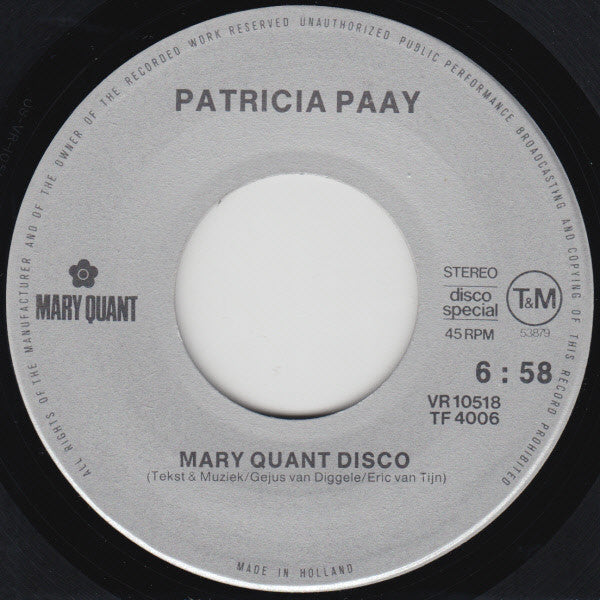 Patricia Paay - You Colour My Life 16682 Vinyl Singles Goede Staat