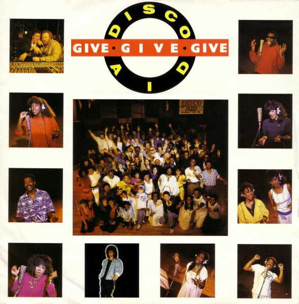 Disco Aid - Give, Give, Give (Maxi-Single)  42233 Maxi-Singles Goede Staat