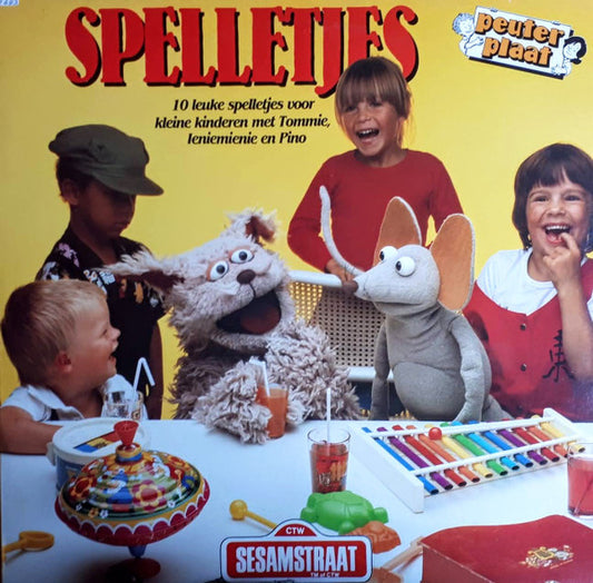 Sesamstraat - Spelletjes (LP) 49478 Vinyl LP Goede Staat