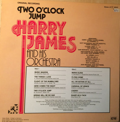 Harry James And His Orchestra - Two O'Clock Jump (LP) 46275 Vinyl LP Goede Staat