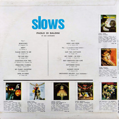 Paolo Di Baldini Et Son Orchestre - Slows (LP) 42493 Vinyl LP Goede Staat