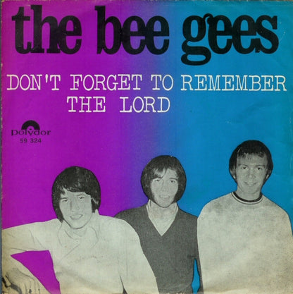 Bee Gees - Don't Forget To Remember 12811 Vinyl Singles Goede Staat