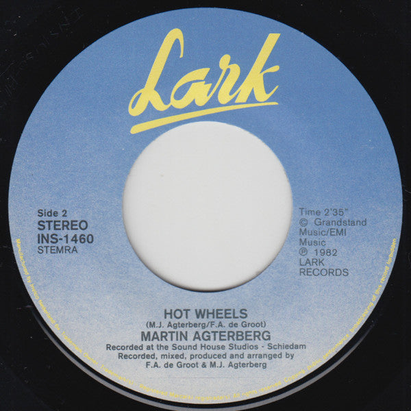 Martin Agterberg - Hot Wheels 03415 Vinyl Singles Goede Staat