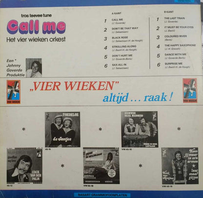 Vier Wieken Orkest - Call Me (LP) 46243 Vinyl LP Goede Staat