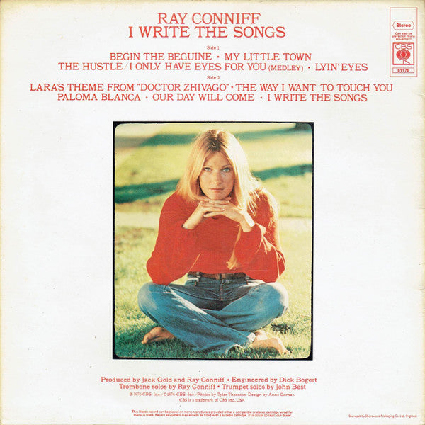 Ray Conniff - I Write The Songs (LP) 41833 Vinyl LP Goede Staat