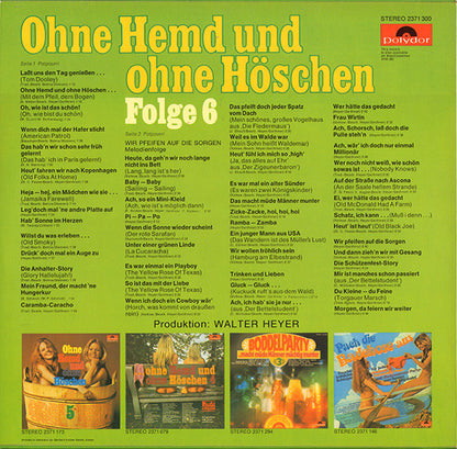 Walter Heyer - Ohne Hemd Und Ohne Höschen Folge 6 (LP) 48420 Vinyl LP Goede Staat