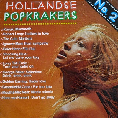 Various - Hollandse Popkrakers 2 (LP) 41735 Vinyl LP Goede Staat