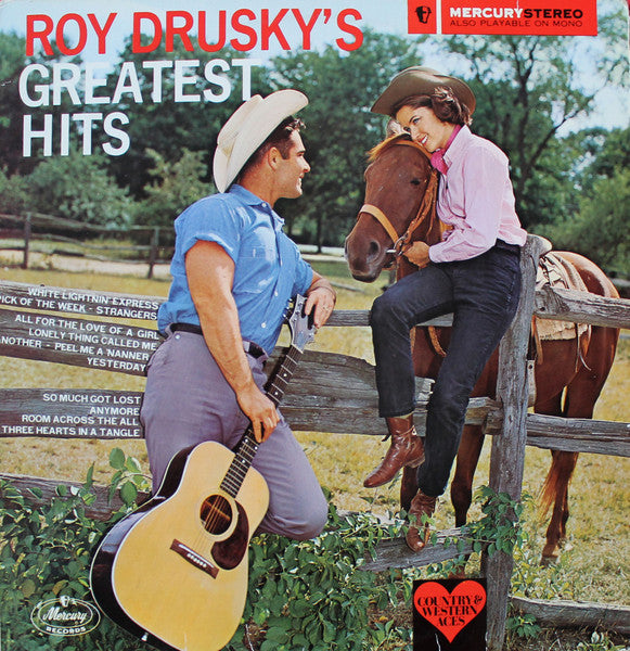 Roy Drusky's - Greatest Hits (LP) 41142 Vinyl LP Goede Staat