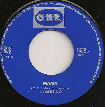 Robertino - Mama 36612 Vinyl Singles Goede Staat