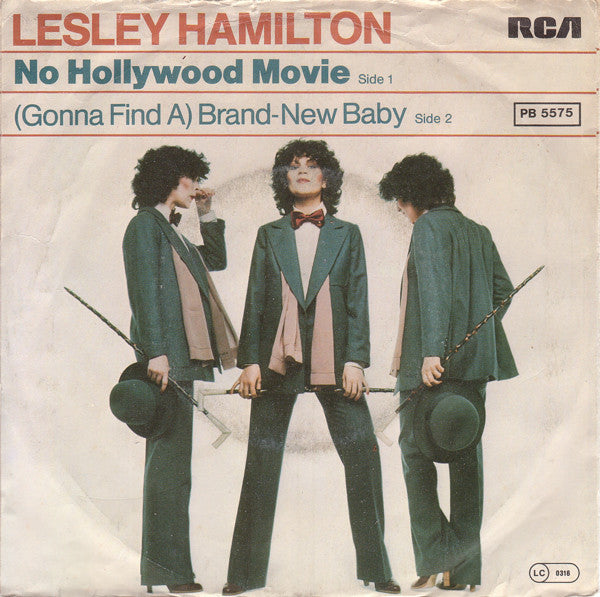 Lesley Hamilton - No Hollywood Movie 07529 Vinyl Singles Goede Staat