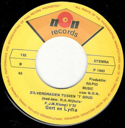 Gert Siebum & Lydia Beck - Op De Dag 31106 Vinyl Singles Goede Staat