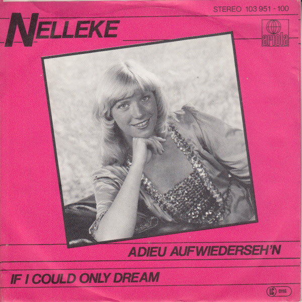 Nelleke - Adieu auf wiederseh'n 08250 Vinyl Singles Goede Staat