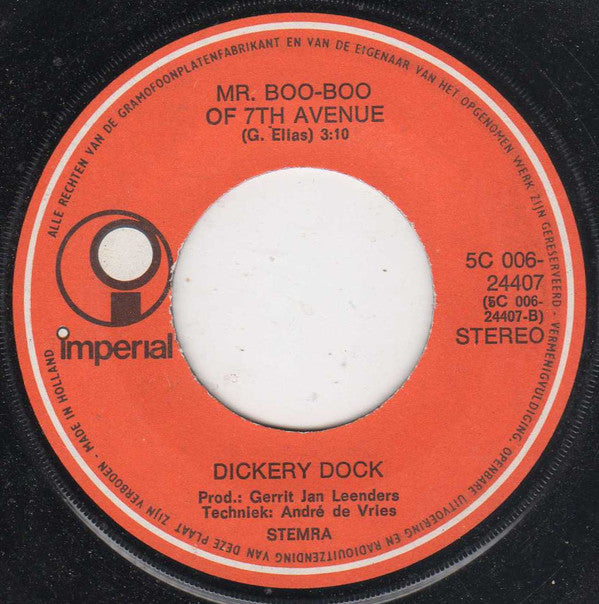 Dickery Dock - A Song For All 18001 Vinyl Singles Goede Staat