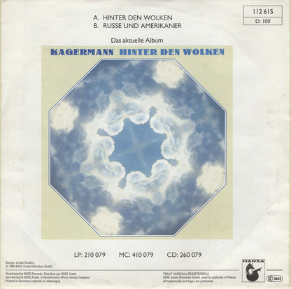 Thomas Kagermann - Hinter Den Wolken 21397 Vinyl Singles Goede Staat