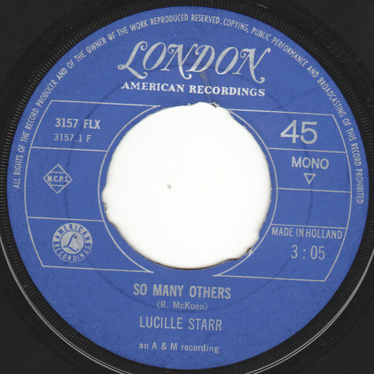 Lucille Starr - So Many Others 24460 Vinyl Singles Goede Staat