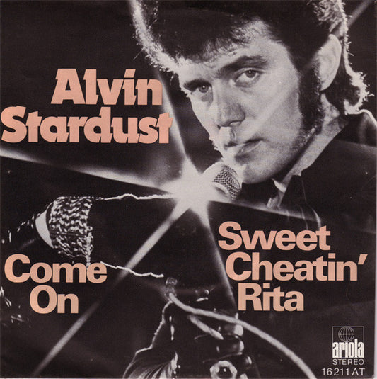 Alvin Stardust - Sweet Cheatin' Rita Vinyl Singles Goede Staat