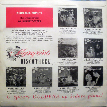 Roetetoeters - Dixieland-Tophits (EP) 21845 Vinyl Singles EP Goede Staat