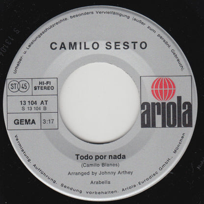 Camilo Sesto - Algo Mas 21801 Vinyl Singles Goede Staat