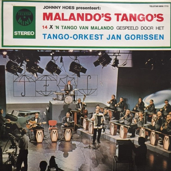 Tango Orkest Jan Gorissen - Malando's Tango's (LP) 46907 Vinyl LP Goede Staat