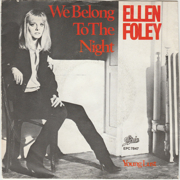 Ellen Foley - We belong to the night 30568 34089 Vinyl Singles Goede Staat