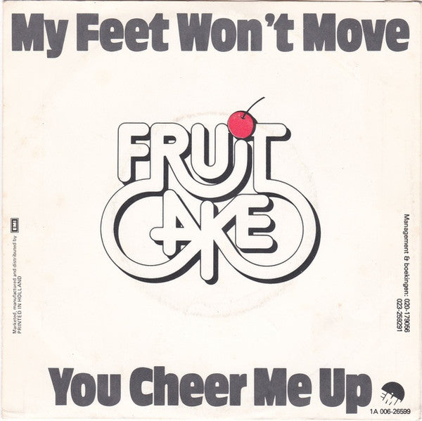 Fruitcake - My Feet Won't Move 32901 Vinyl Singles Goede Staat