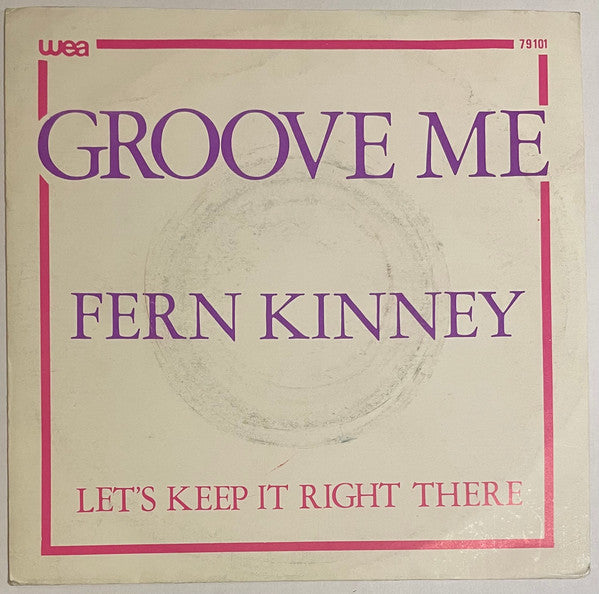 Fern Kinney - Groove Me 32886  36494 Vinyl Singles Goede Staat