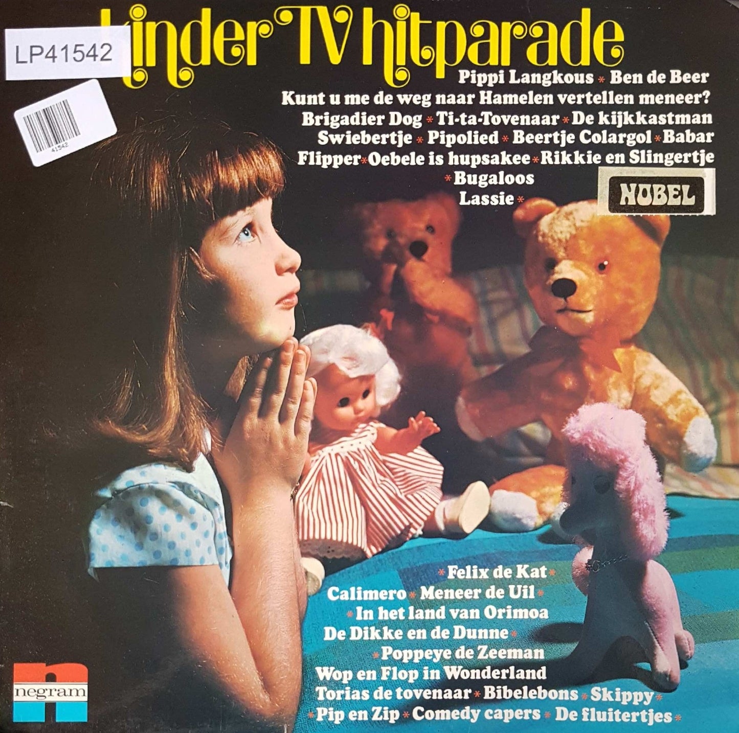 Various - Kinder T.V. Hitparade (LP) 41542 Vinyl LP Goede Staat