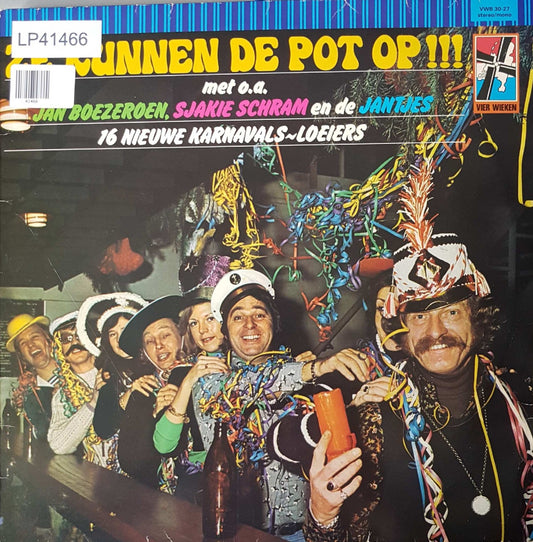 Various - Ze Kunnen De Pot Op (LP) 41466 Vinyl LP Goede Staat