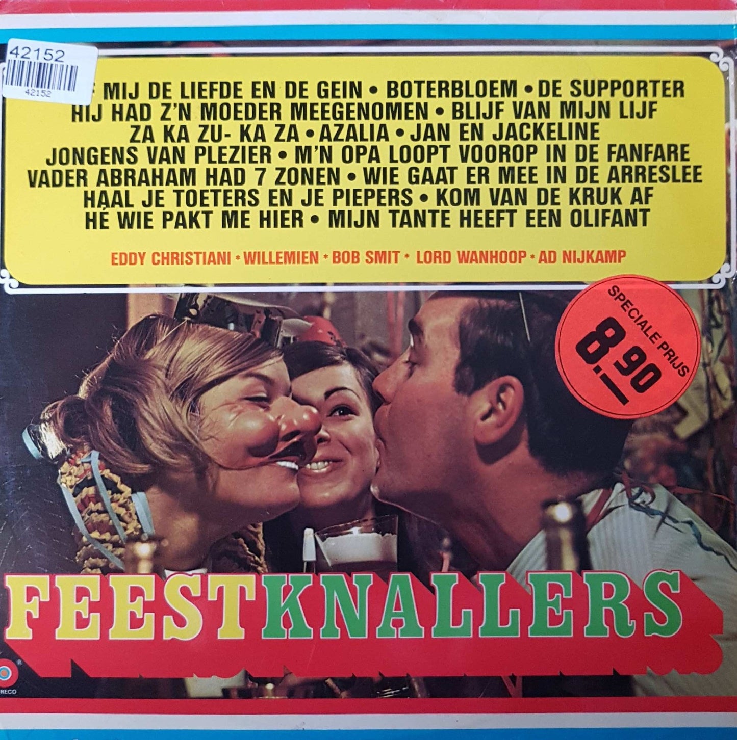 Various - Feestknallers (LP) 42152 Vinyl LP Goede Staat