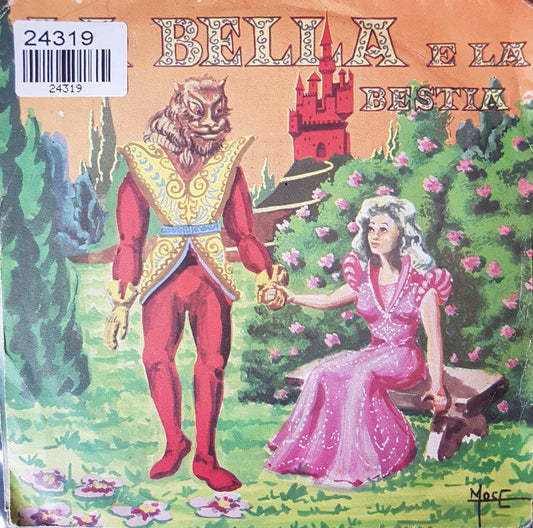 La Bella E La Bestia Vinyl Singles Goede Staat