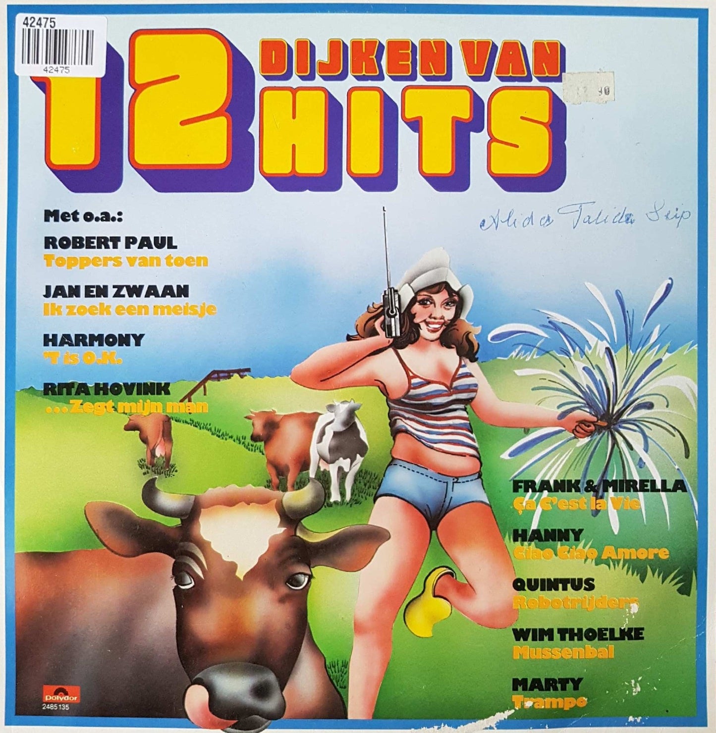 Various - 12 Dijken Van Hits (LP) 42475 Vinyl LP Goede Staat