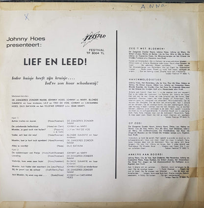 Zangeres Zonder Naam - Lief en Leed! (LP) 42951 Vinyl LP Goede Staat