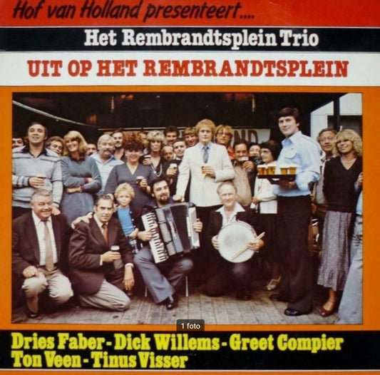 Various - Hof Van Holland Presenteert: Uit Op Het Rembrandtsplein Deel 1 (LP) 40382 Vinyl LP Goede Staat