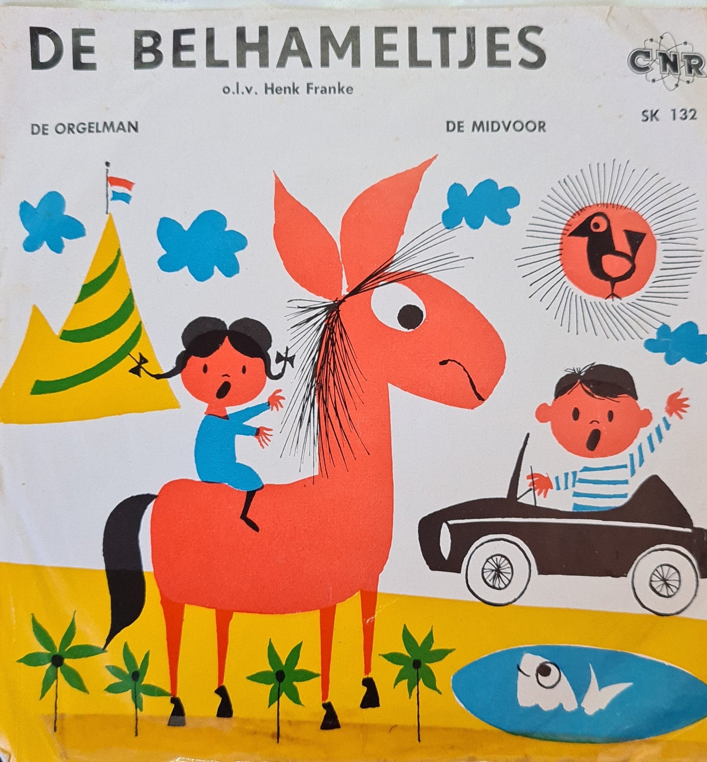 Belhameltjes - De Orgelman 4634 Vinyl Singles Goede Staat