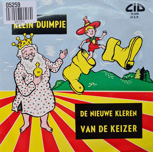 Hetty Berger, Flip v/.d. Schalie - Klein Duimpje 05259 Vinyl Singles Goede Staat