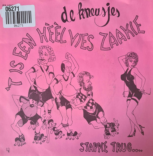 Kneusjes - 't Is Een Heel Vies Zaakje 06271 29470 Vinyl Singles Goede Staat