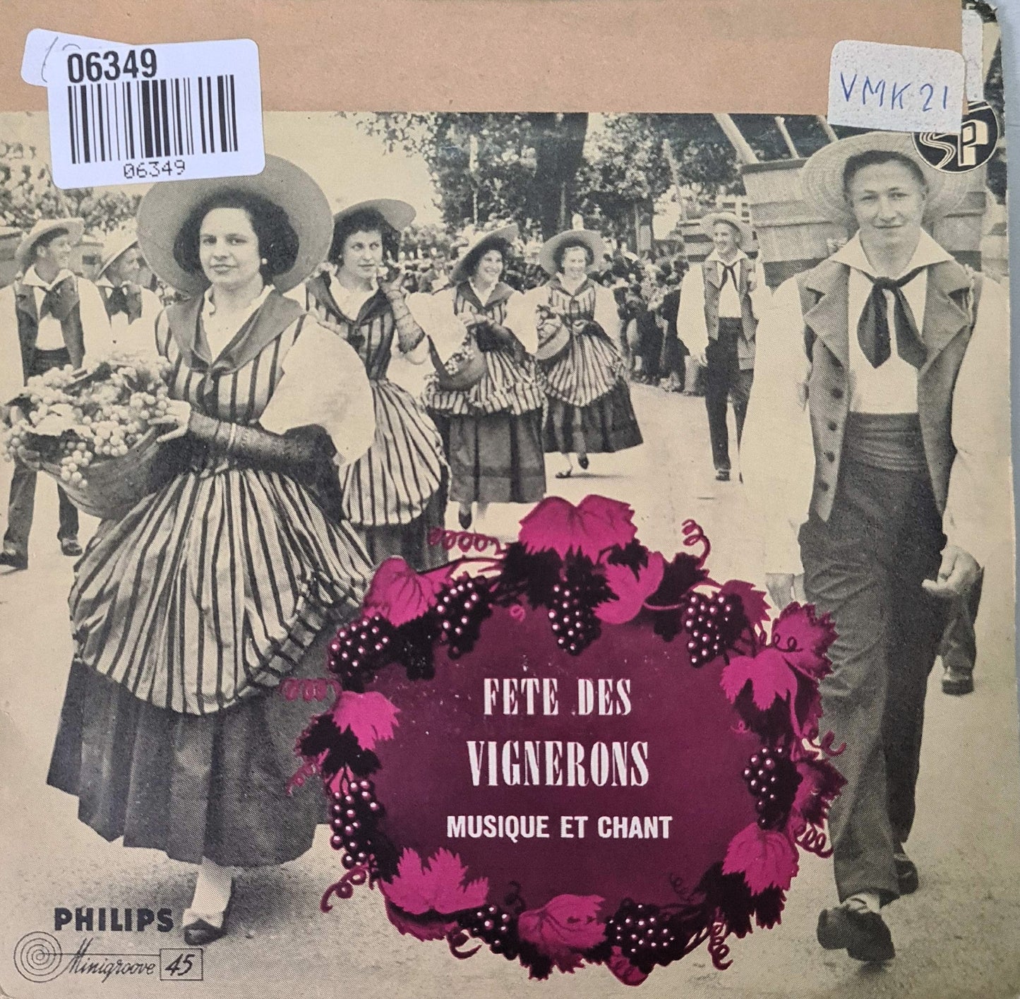 Fete des vignerons - Chanson de la noce et lauterbach 06349 Vinyl Singles Goede Staat