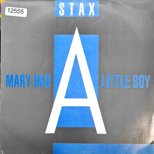 Stax - Mary Had A Little Boy 12555 Vinyl Singles Goede Staat