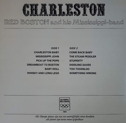 Red Boston And His Mississippi Band - Charleston (LP) 40410 Vinyl LP Goede Staat