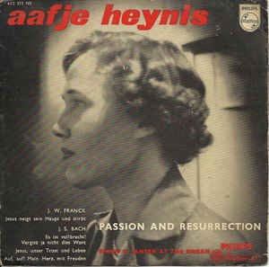 Aafje Heynis - Passion And Resurrection (EP) 17690 Vinyl Singles EP Goede Staat