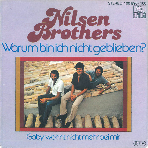 Nilsen Brothers - Warum Bin Ich Nicht Geblieben? 23220 Vinyl Singles Goede Staat